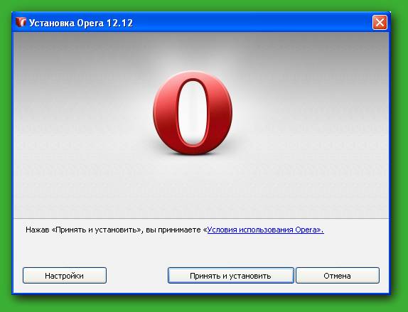 ��������� ��������� Opera